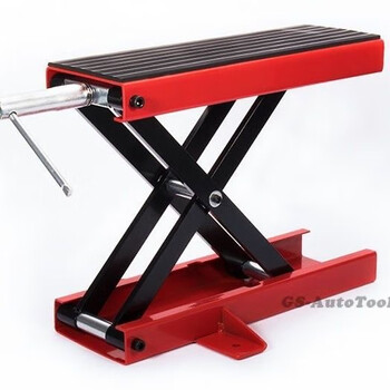 Oimg motorcycle electric vehicle lift table repair bench safety bracket jack electric motorcycle repair platform lifting tool thickened narrow body rubber lift table