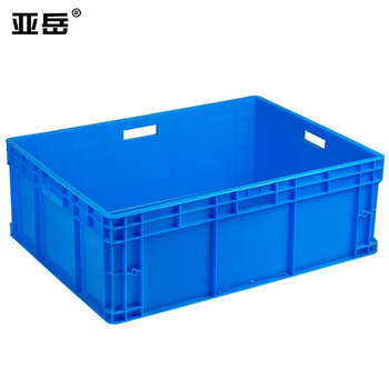 Yayue european standard eu plastic turnover box blue thickened logistics box auto parts box 900*400*230mm