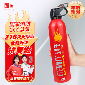 Jingxi car fire extinguisher water-based fire extinguisher car home national fire protection 3c certification equipment 21b upgrade portable 620ml water-based water-based fire extinguisher mswj620