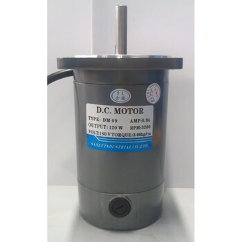 Sanly yongli dc motor dm09sp-24v 90v 180v-3200 rpm/120w optical axis 90v