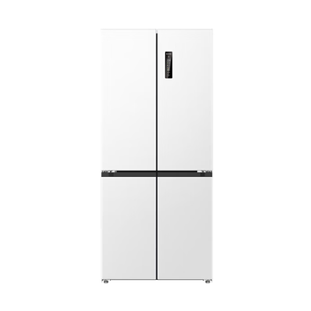 Meiling storage division | 501 liter cross-fold four-door double-door multi-door household ultra-thin first-level energy efficiency dual-system air-cooled frost-free large-capacity refrigerator dual-system bcd-501wp9cx-white