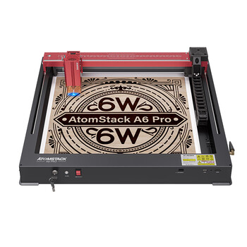 Atomstack a6pro laser engraving machine leather wood board printing and marking machine