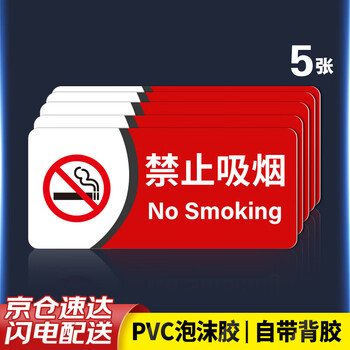 Yinchuanhui no smoking sign no smoking sign factory hotel strictly no smoking warm placard 29*13 cm