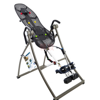 He jiagong american original foldable inversion machine home lumbar and cervical traction stretching inversion height increasing machine flagship type l5