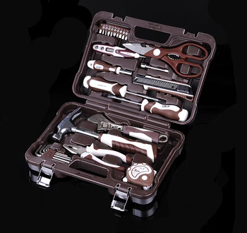 Ejia e set hardware tool set household manual repair combination tool box lithium electric drill multi-functional home repair tool box 027 household tool set (no electric drill)