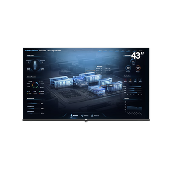 99% new aoc monitor 43-inch monitoring display, no ads, no network, direct boot, commercial office industrial grade security monitor 43j2-q