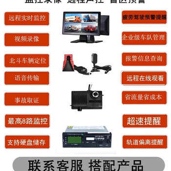 Fatigue driving warning device, smart driving recorder, night vision monitoring image all-in-one car equipment camera