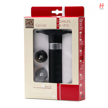 Huazetian varzeter french imported peugeot household silicone red wine bottle stopper vacuum wine stopper sealing preservation wine stopper set