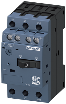Siemens motor protection circuit breaker 3rv10111ca15 3rv1011-1ca15