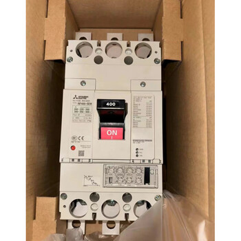 Mitsubishi circuit breaker, electronic 3p200-400a adjustable, guaranteed new and original