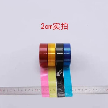 Cling wrap wrapping film 2cm 3cm4cm ultra-thin small roll take-out box sealing film pe commercial stretch film red 2cm*2 silk 2 rolls*single roll about 150 meters