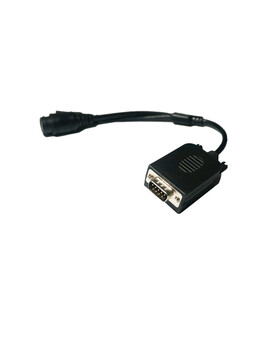 Yue changsheng rs232 to ethernet to serial port server network interface to com waterproof tcpip network communication mutual conversion 2 black single module