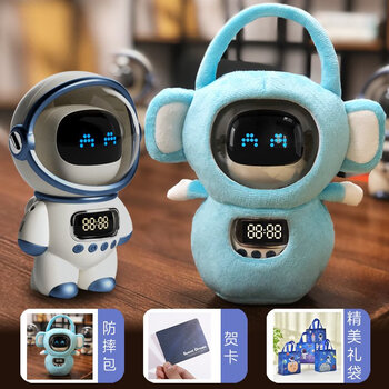 Children's story machine 6 years old and above 8 early education machine 0 to 3 years old baby robot tells and listens to children's songs and plays artifact anti-fall bag + 29000 songs 64g for primary school students to enjoy stories