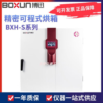 Boxun shanghai/boxun bxh-65s/130s/280s/450s laboratory precision programmable oven bxh-280s