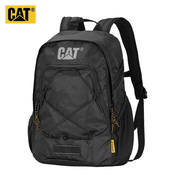 Carter (cat) backpack, lightweight large-capacity school bag, outdoor backpack, fashionable and casual outdoor ultra-light mountaineering bag 84076 black