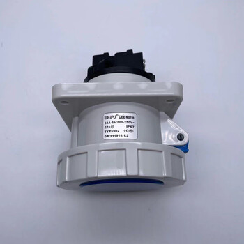 Weipu typ5902 industrial plug concealed straight socket 63a3 core ip67 weipu waterproof