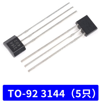 Hall a3144/44e sensor s49e linear sh41f bipolar switching element sot23 plug-in to-92 to-92 3144 (5 pieces)