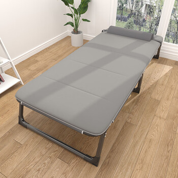 Jianyi home folding sheet single lunch break recliner folding camp bed office nap simple accompanying bed lunch break bed comfortable cotton