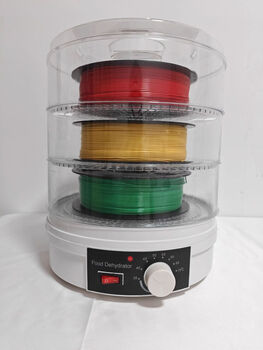 Shantou lincun 3d printing filament dryer drying box moisture-proof and dust-proof continuous drying storage box pla abs 4-layer white mechanical version