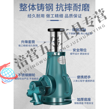 Tnbrothers screw jack gear type hand crank 5 tons 10t20t32 tons 50t low weight type mechanical jack screw jack boutique 200 tons