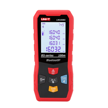Unilide lm40bs bluetooth laser distance meter high-precision room measuring instrument handheld ranging electronic ruler lm100bs (100m distance measurement/bluetooth connection)