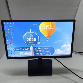 Dell e2222hs 21.5-inch, eye-friendly, low blue light, flicker-free monitor, built-in audio, second-hand 95 new