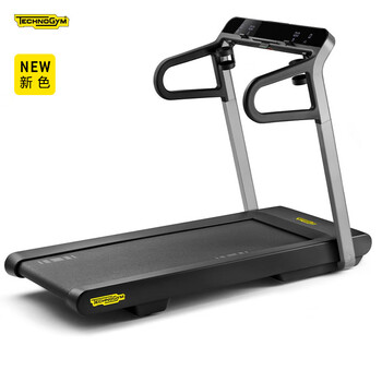 Technogym dl myrun treadmill intelligent indoor soft sound dark gray