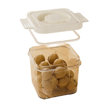 Made in tokyo, press vacuum storage box moisture-proof 1.2l