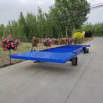 Jiujuhe 20-foot container frame truck frame trailer oil tank transfer towing flatbed trailer extended frame pallet truck 20-foot container frame truck