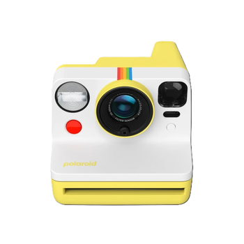 Polaroid polaroid now gen3 instant camera, retro one-time imaging lemon yellow