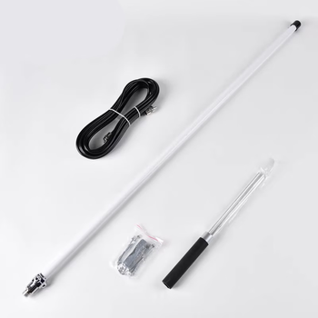 Marine glass antenna 1.2m antenna with feeder (-5) with clip ais antenna vhf antenna vhf 156 frequency