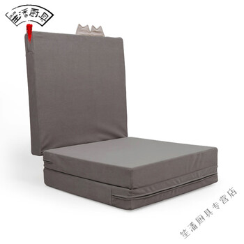 Sailoto japanese brand imported special thick mat for sleeping on the ground, children's extra thick bedside anti-fall miyami baby mat, dark gray 60cm*120cm two-piece folding