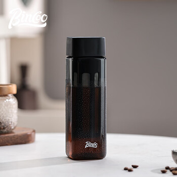 Bincoo lying flat cold brew cup portable coffee cup summer cold brew pot cold brew cup tritan water cup