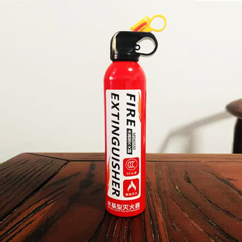 New fire extinguisher 4kg portable dry powder for shops, 1/2/3/4/5/8kg fire extinguisher for household use, 580ml water-based, 3c certification for vehicles