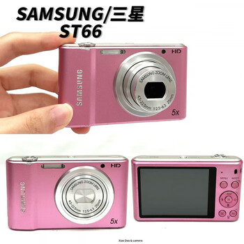 Samsung tv onccd camera retro ccd camera official standard samsung/samsung fashion romantic cherry blossom pink st66 high pixel