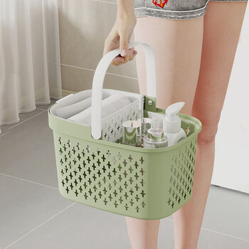 Gongxun portable bathroom bath basket wash box storage basket drain basket student bath toiletries dormitory bath basket