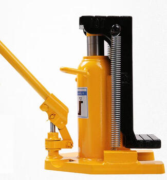 Yue changsheng aluminum film special hydraulic claw jack cross-top duckbill vertical hydraulic lifting machine 5t10t20t30 tons 50t high quality reinforced top 30t claw 15t (yellow)