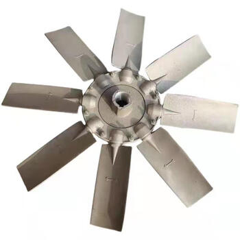 Wen yijia fog cannon fan blade impeller fan water ring high pressure tube sprayer accessories cannon fog machine wind wheel accessories thickened 470*28 holes*8 leaves