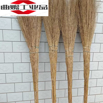Iron broom, iron broom, iron broom, seed broom, seedling plant broom, handmade weaving sweep, construction site school sanitation 1, about 1.6 meters long, 1