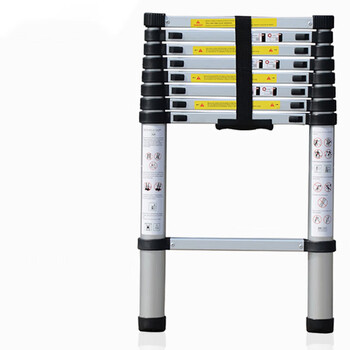 Dinthin ds-jt35 aluminum alloy telescopic ladder 3.5 meters reinforced and thickened anti-slip l