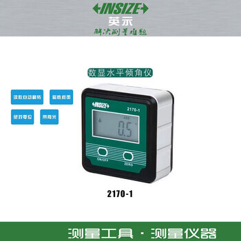 Insize digital display horizontal inclinometer 2170-1 4*90 degrees magnetic base 0.1 degrees level ruler