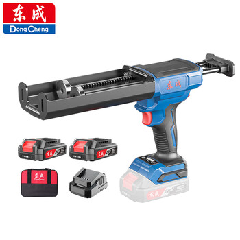 Dongcheng glue gun double-barreled dcpj20am rechargeable two-component ceramic tile electric seam glue gun