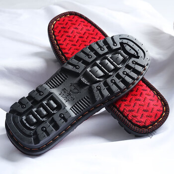 Shoe sole hook sole non-slip wear-resistant beef tendon sole hook slipper sole tire wool hand-woven cotton non-slip rubber sole 38-39