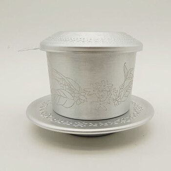 Runhuanian vietnamese coffee pot drip pot aluminum filter coffee powder filter cup drip pot hand-brewed coffee machine coffee pot drip pot