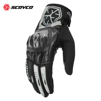 Saiyu motorcycle gloves spring and summer anti-fall protective shell anti-fall motorcycle carbon fiber touch screen men and women mc122 mc122/black (four seasons) s