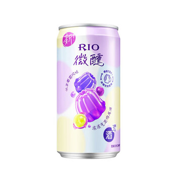 Ruiao ice-extracted grape flavor jelly sparkling cocktail (pre-mixed wine) 250ml