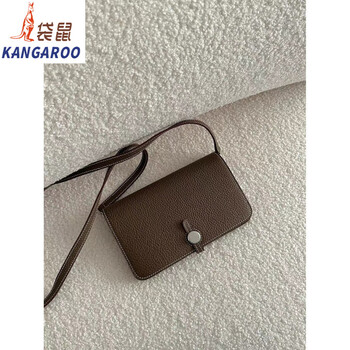 Kangaroo (kangaroo) portable passport card holder coin purse spring and summer multifunctional exquisite and versatile portable clutch bag mobile phone crossbody bag picture color