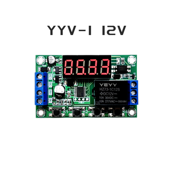 Ouhuayuan voltage detection relay alarm switch module dc undervoltage and overvoltage protection solar battery charging control yyv-1 power supply dc12v
