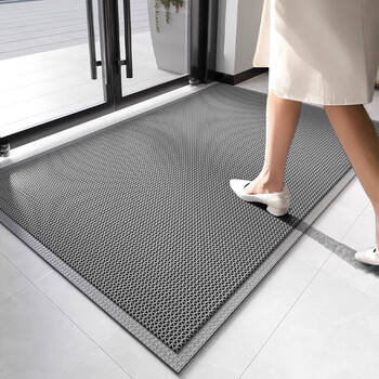 Qiqijia entrance door floor mat, door mat, door non-slip mat, outdoor thickened pvc cutable door mat