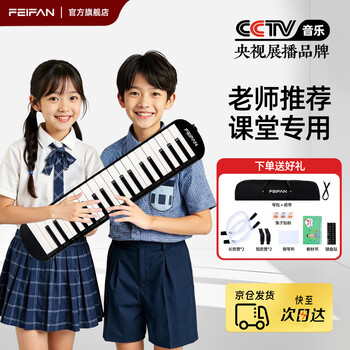 Feifan feifan mouth organ 37 keys special for primary school students beginners recommended by teachers for campus playing instruments double sets of blowpipes